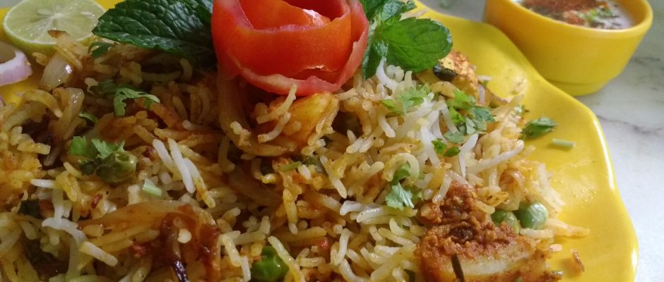 Hyderabadi Veg Biryani - Spicy Treat