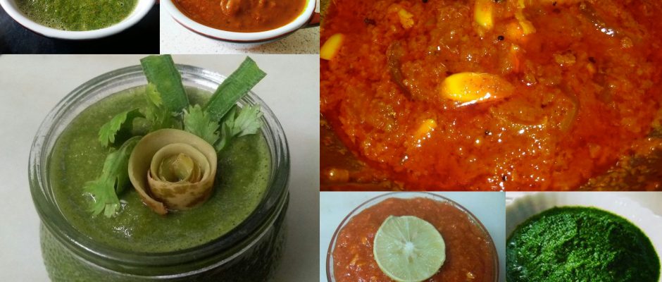 7 instant and yummy Indian chutney or dip recipes