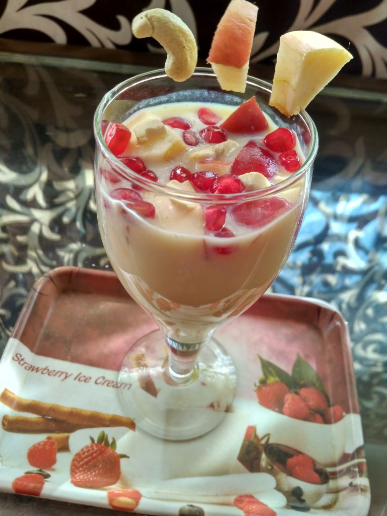 Fruit Custard Recipe